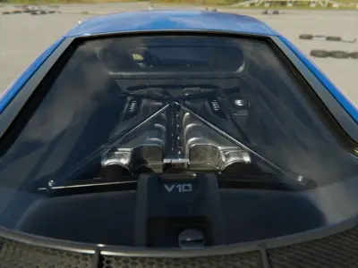 Audi R8 V10 Plus 3D model