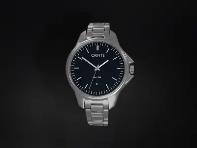 Cainte Luxury Watch 3d Model Low-poly 3D model