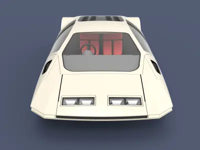 Ferrari concept 3D model