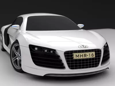 Audi R8 3D model