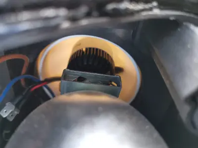 Mazda 6 headlight cover to LED H1 3D print model