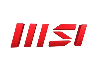 MSI Logo v2 006 Free low-poly 3D model