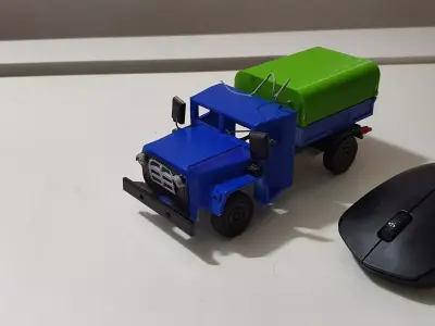 Small 3D Printed Truck  3D print model