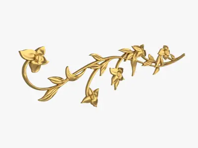 Classic decor ornament 235 3D model