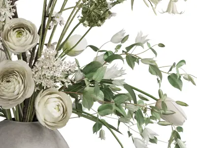 Flower In Vase 97 3D model