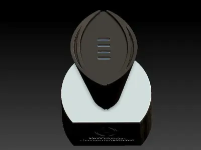 College Football Playoff National Championship Cup 3D print model