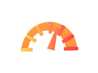 Speed Symbol v2 003 Low-poly 3D model