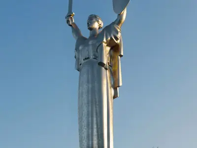 Mother motherland Low-poly 3D model