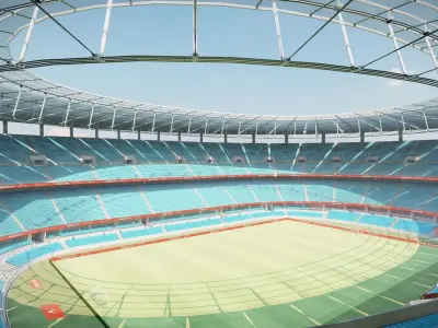 Tangier new stadium Free 3D model