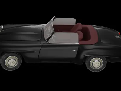 Mercedes Benz 190 SL 1960 3D model