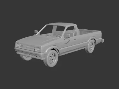 MAZDA B2000 1986 3D print model