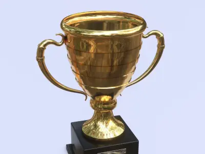 Trophy - Award - Sports - Game Ready  Low-poly 3D model