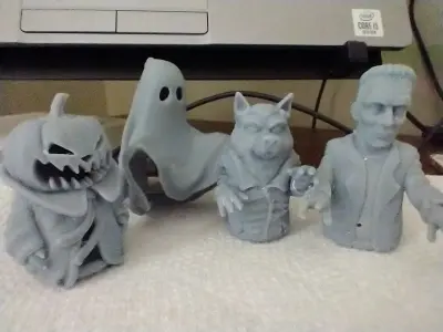 Finger Puppet - Ghost 3D print model