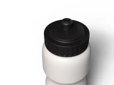 Sport Plastic Bottle 3D Model Low-poly 3D model buy