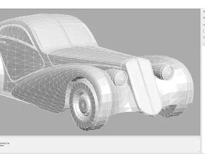 Car - TruffadeZ-Type 3D print model