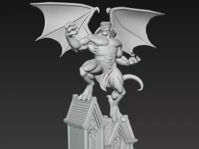 Gargoyles - Goliath 3D print model
