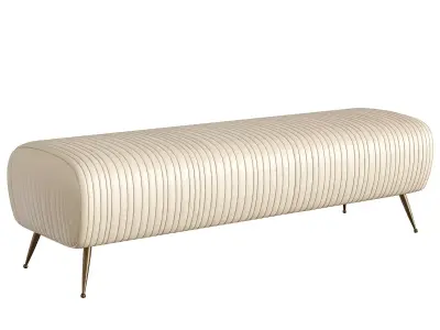 Souffle Bench by Kelly Wearstler 3D model