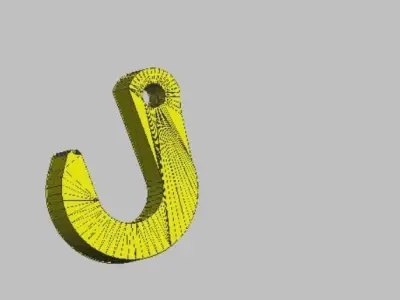 foundry hook 3D print model