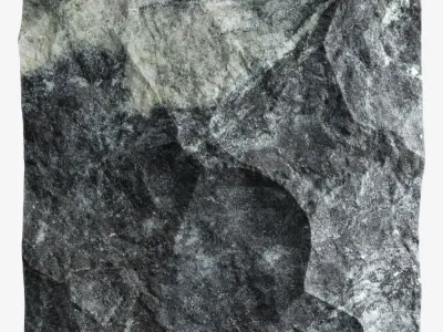 310-RockPanel rock wall art 3D model
