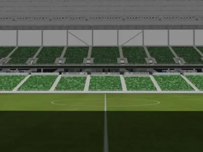 Q2 Stadium - Austin FC Texas USA 3D model