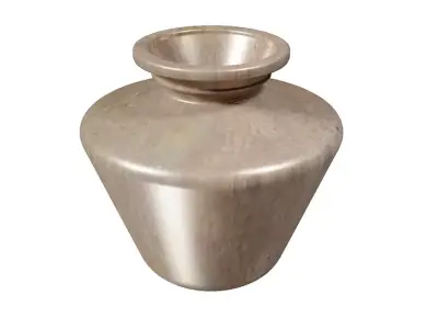 Brass Water Vessel Low-poly 3D model