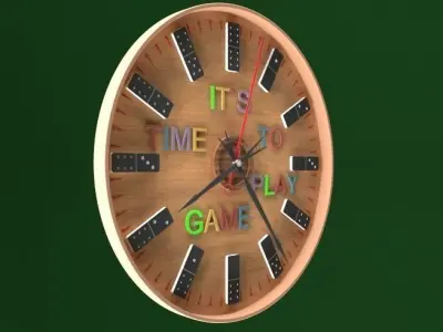 the Wall clock    Free 3D model