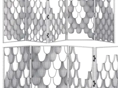 KOI SCREEN by maisonvalentina 3D model