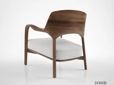 Porada Louis chair 3D model