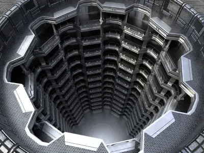 Residential Space Free 3D model