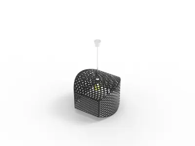 CHANDALIER 10 Low-poly 3D model