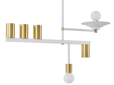 Chandelier Constructio SKU 12864 Free 3D model