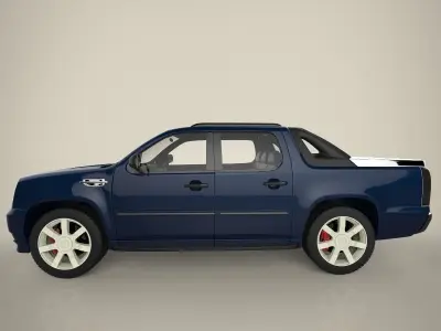 Suv truck 3D model