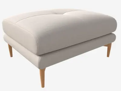 Footstool Ercol Aosta 3D model