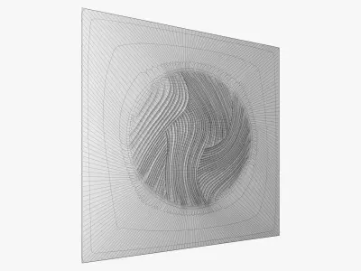 wave wall 32 3D model