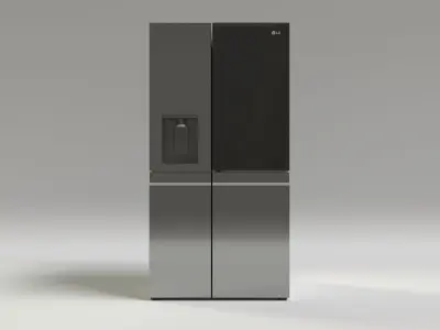 Simple LG Fridge Free 3D model