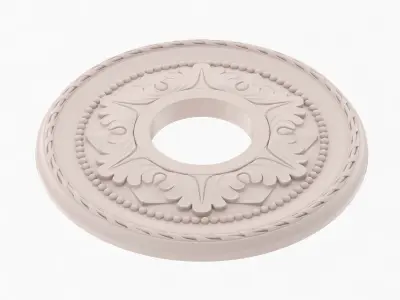 Classic Ceiling Medallion 05 3D model