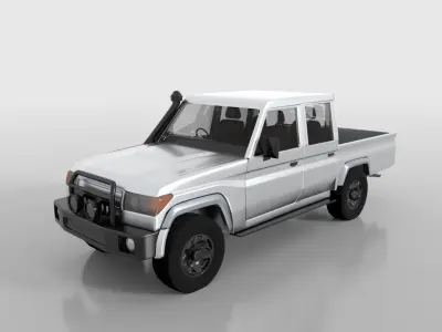 Toyota Land Cruiser 3D model