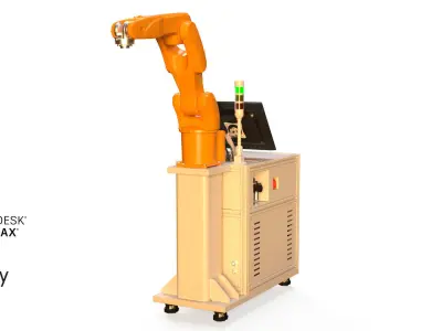 robotic arm 3D model