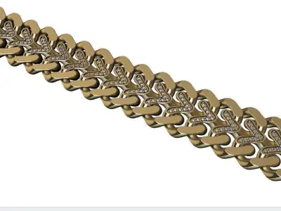 Heart Chain 3D print model