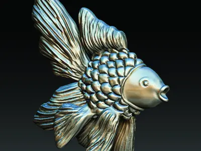FISH ZBRUSH 3D print model