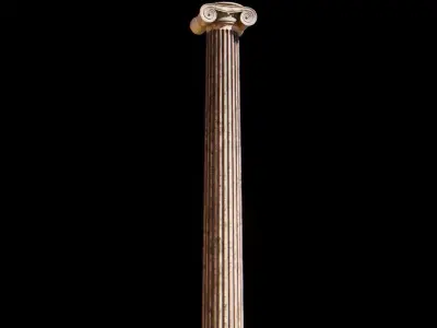 Ionic Column 3D model