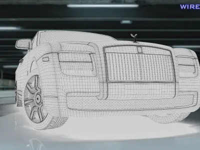 Rolls Royce Ghost 3D model