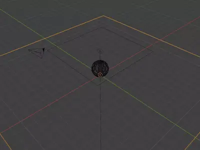 Future Modern Basketball Low-poly 3D model