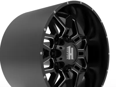 HAVOC OFF-ROAD H109 WHEEL 3D PRINT MODEL  3D print model