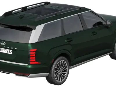 Hyundai Palisade 2026 3D model