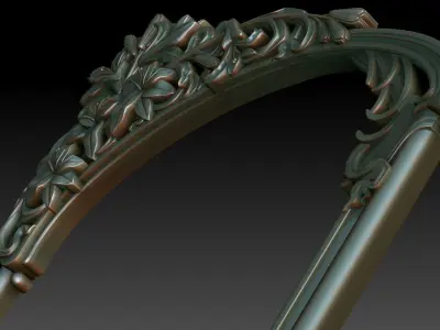 Decorative frame 5 3D model