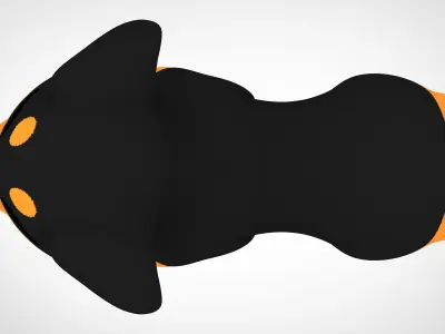 Rottweiler  Low-poly 3D model