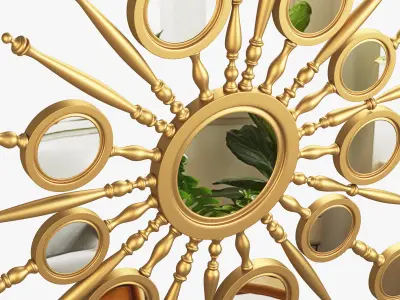 APOLLO MIRROR by BOCO DO LOBO 3D model