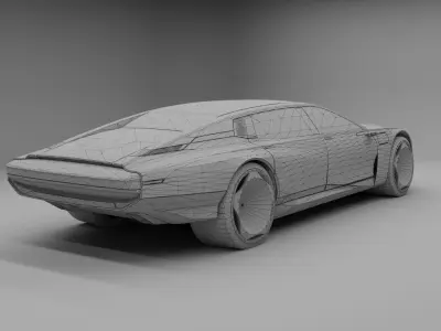 CyberPunk 2077 Car1 3D model