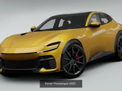 COLLECTION 10 SUV CARS   3D Model Pack